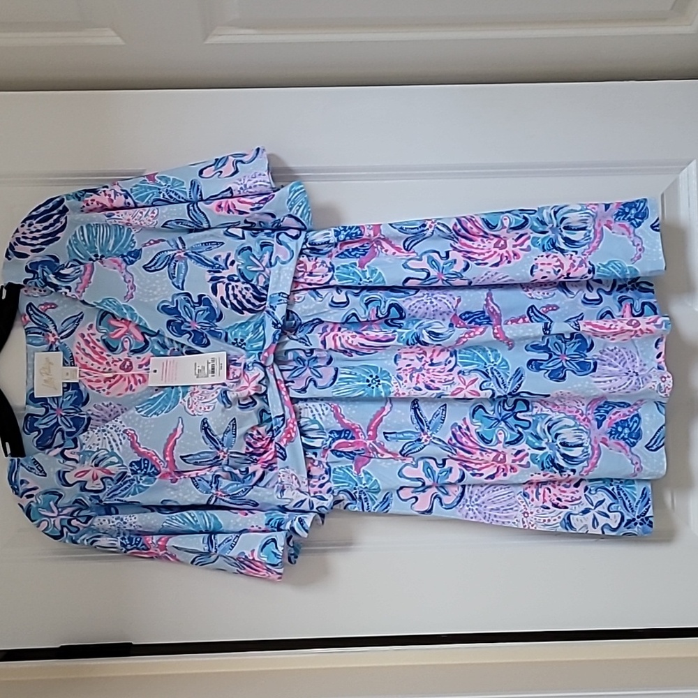 Lilly Pulitzer Minka Romper Multi Bahamas Beachcomber - Picture 4 of 8